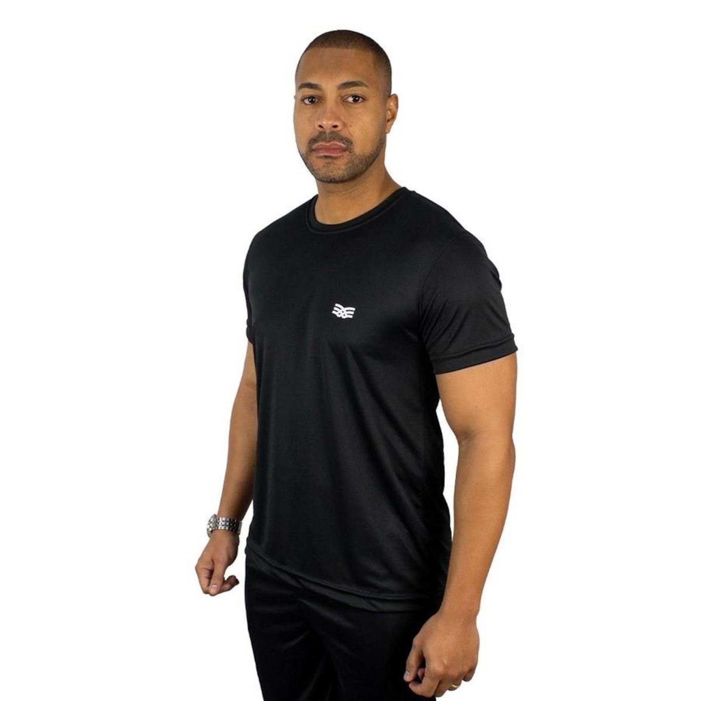 Camiseta Color Sports Dry Basic Treino - Masculina - Foto 3