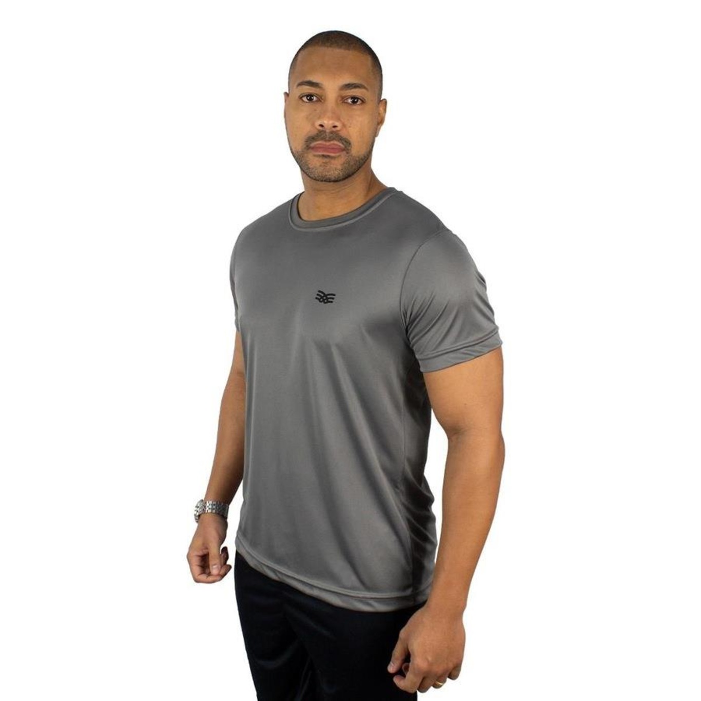 Camiseta Color Sports Dry Basic Treino - Masculina - Foto 3