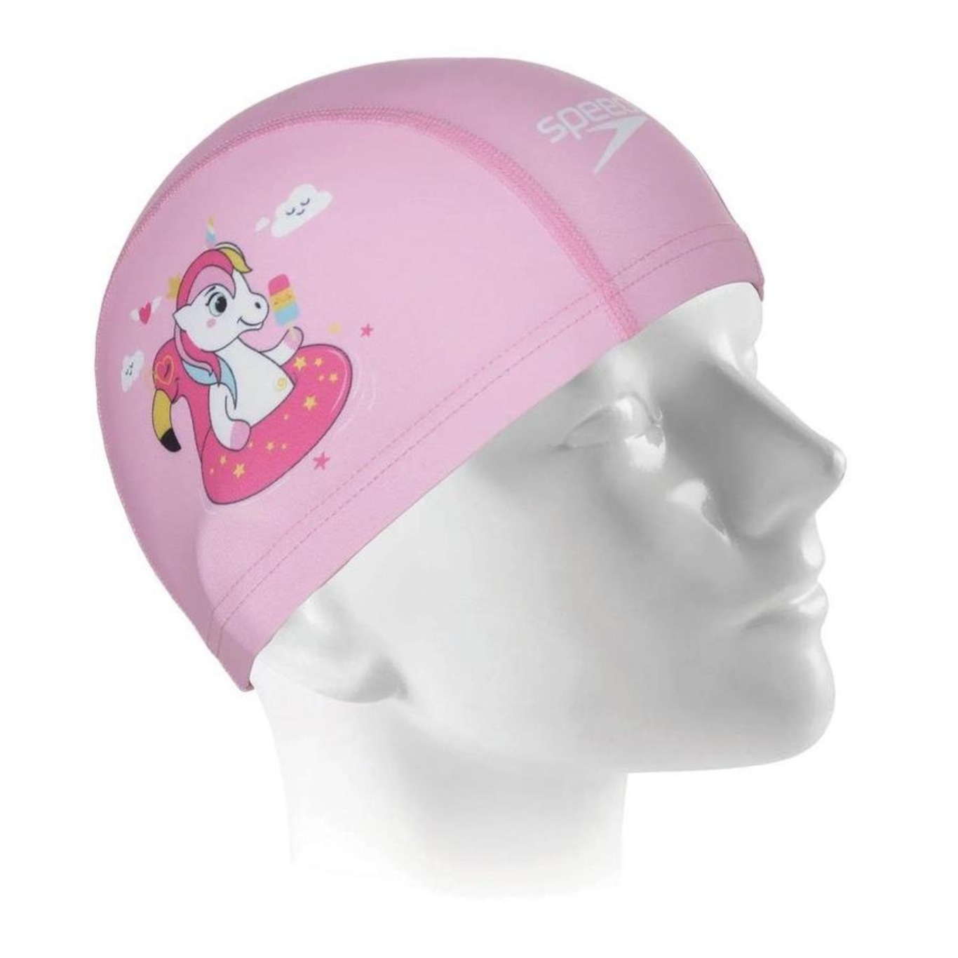 Touca de Natação Speedo Fun Cap Unicórnio - Infantil - Foto 2