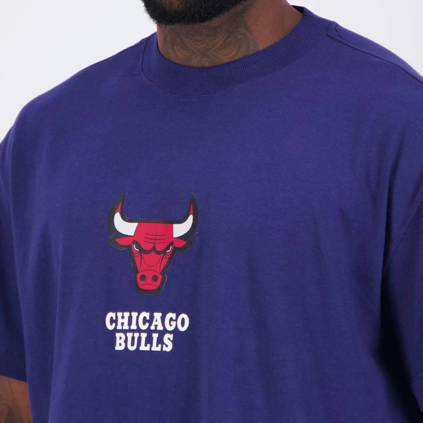 Camiseta Approve Over New Nba Bulls - Masculina - Foto 5