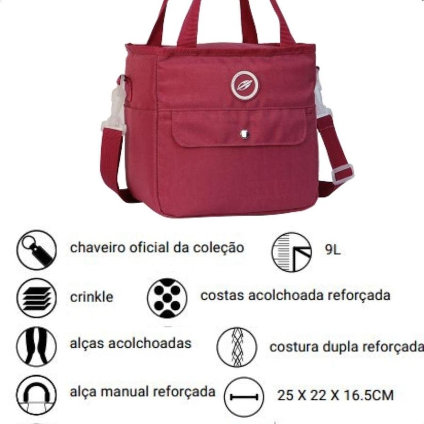 Bolsa Térmica Mormaii 9 Litros Casual Feminina - Foto 4