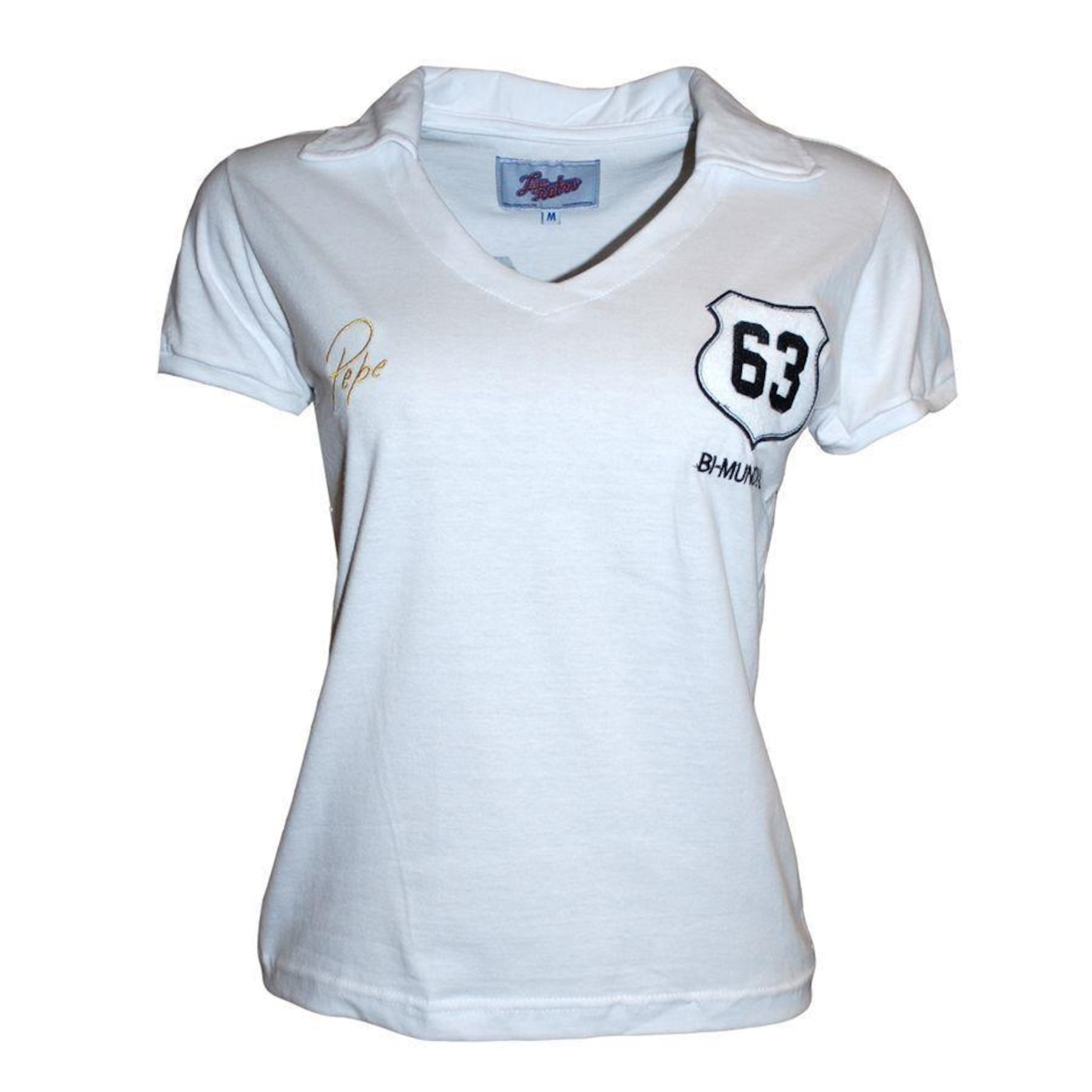 Camisa Pepe 1963 Liga Retro - Feminina - Foto 1