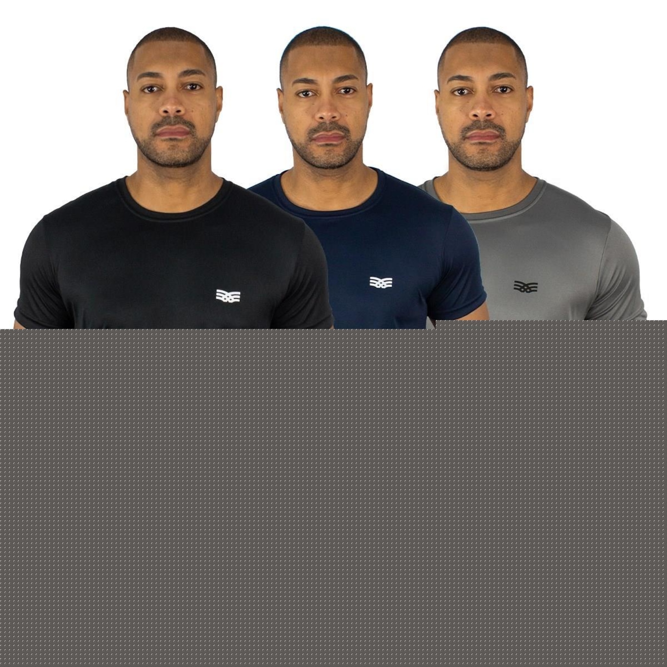 Camiseta Color Sports Dry Basic - 3 Unidades - Masculina - Foto 1