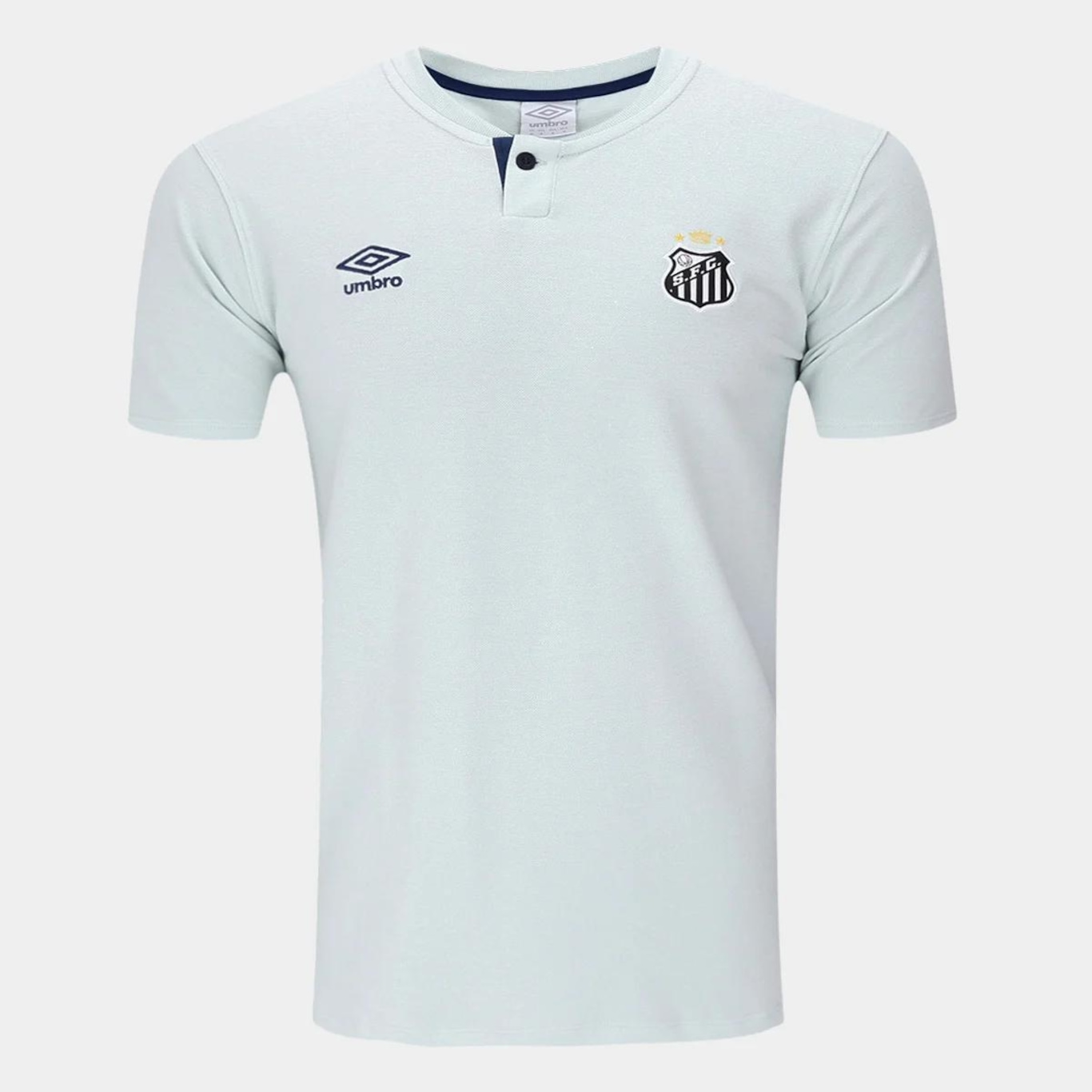 Camisa Polo do Santos 24/25 Viagem Umbro - Masculina - Foto 1