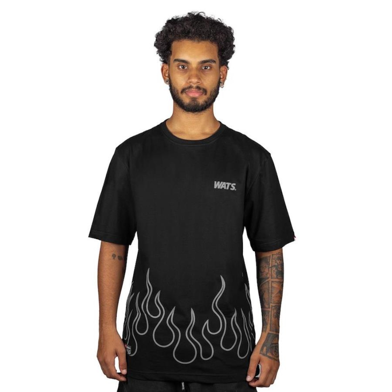 Camiseta Wats Fire Masculina - Foto 1