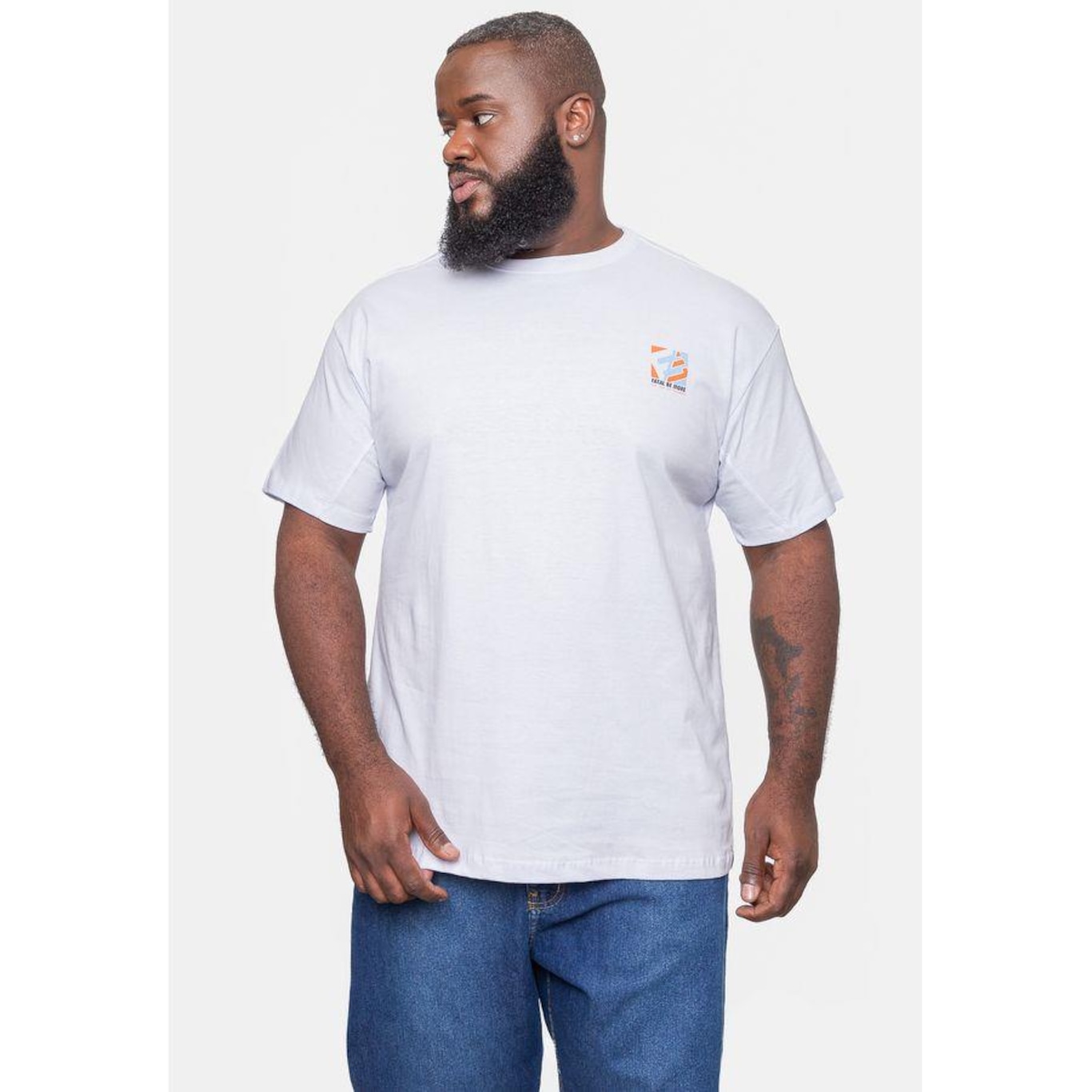 Camiseta Fatal Plus Size Climber - Masculina - Foto 4