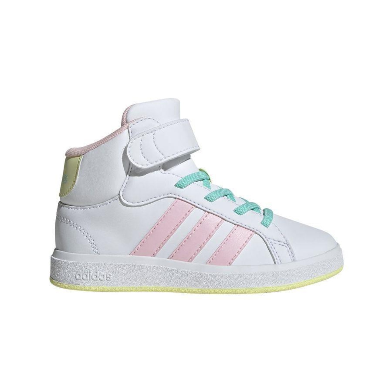 Tênis adidas Grand Court Mid - Infantil - Foto 1