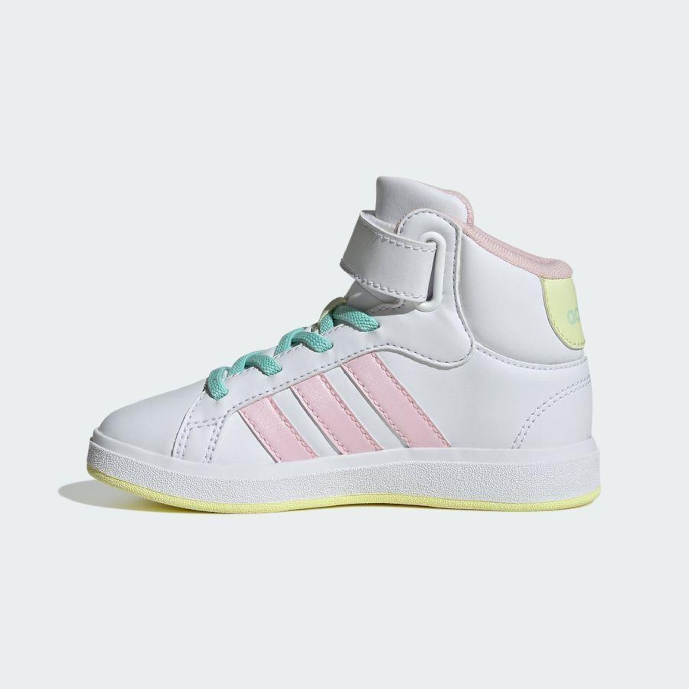 Tênis adidas Grand Court Mid - Infantil - Foto 3