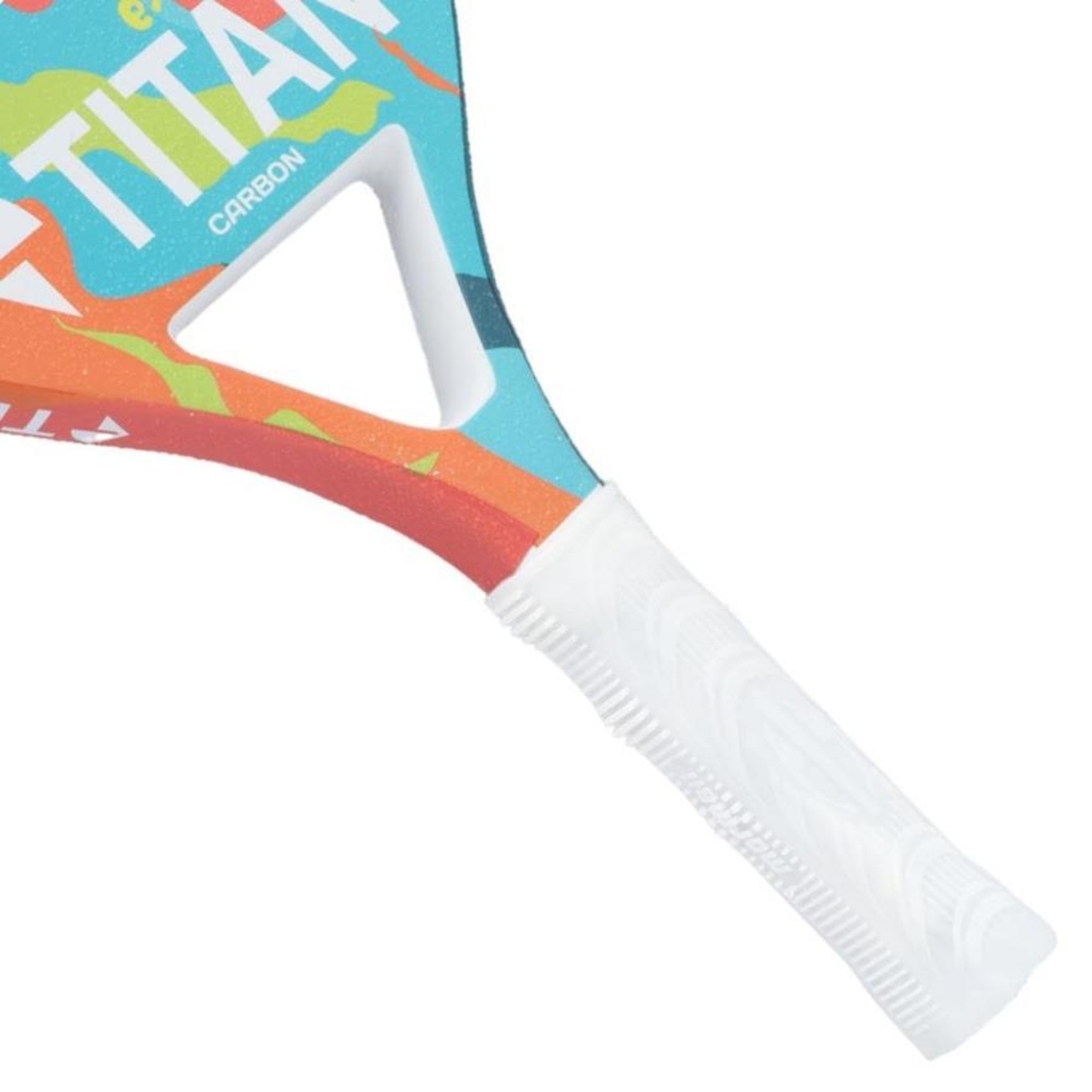 Grip Mormaii Anti Vibração Pro Para Raquetes De Beach E Padel Branco - Foto 4