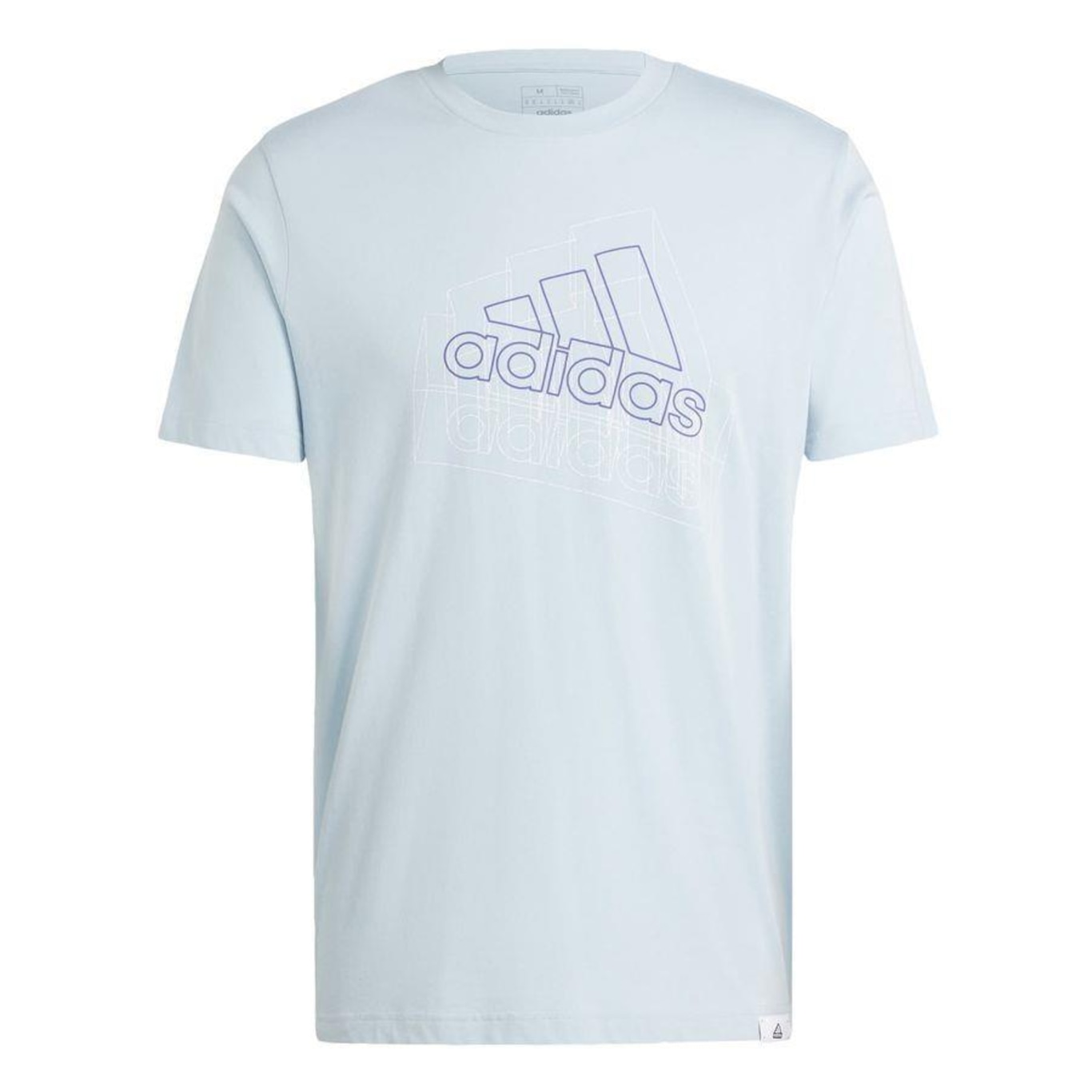 Camiseta adidas Estampada Tech Badge Of Sport - Masculina - Foto 1