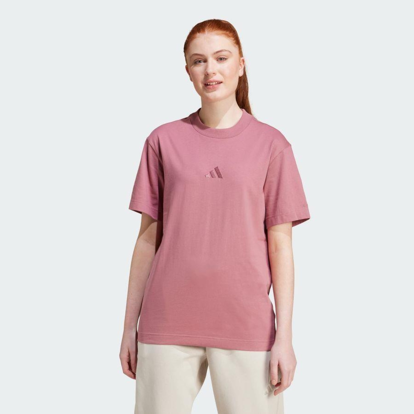 Camiseta adidas Folgada All Szn - Feminina - Foto 3