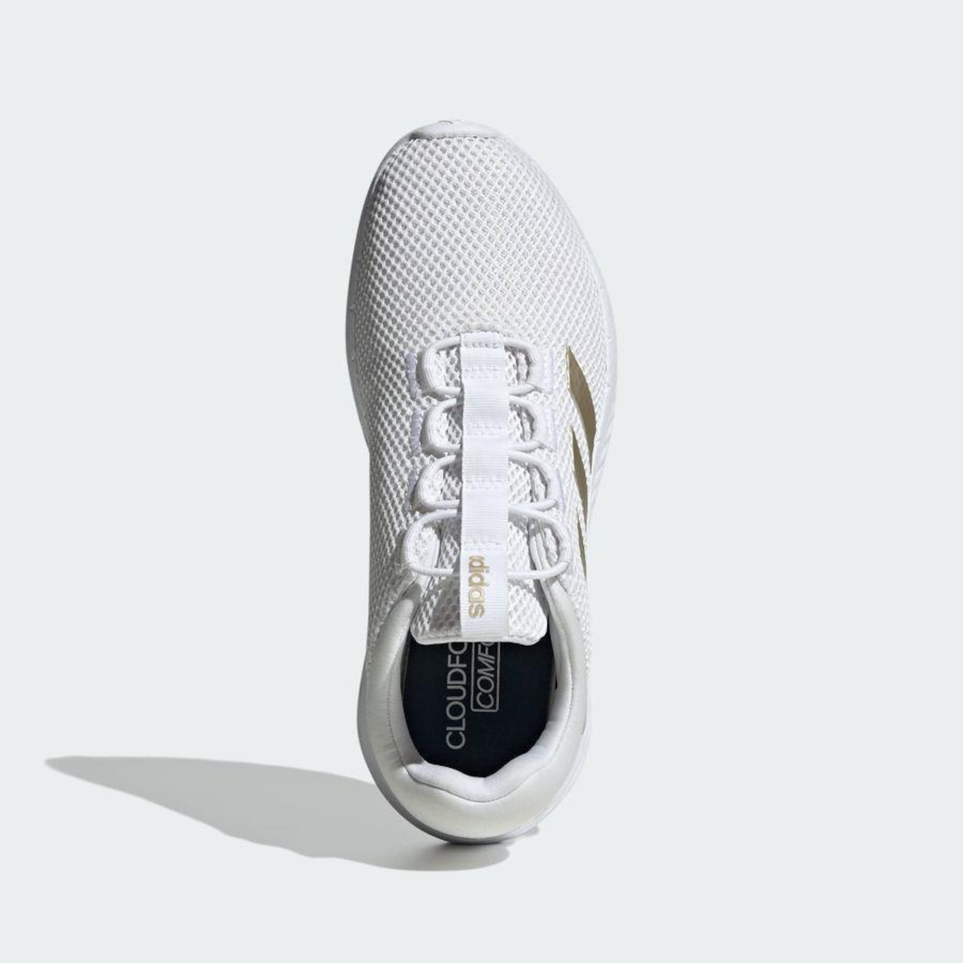 Tênis adidas Cadarço Elástico Cloudfoam Comfy - Feminino - Foto 4