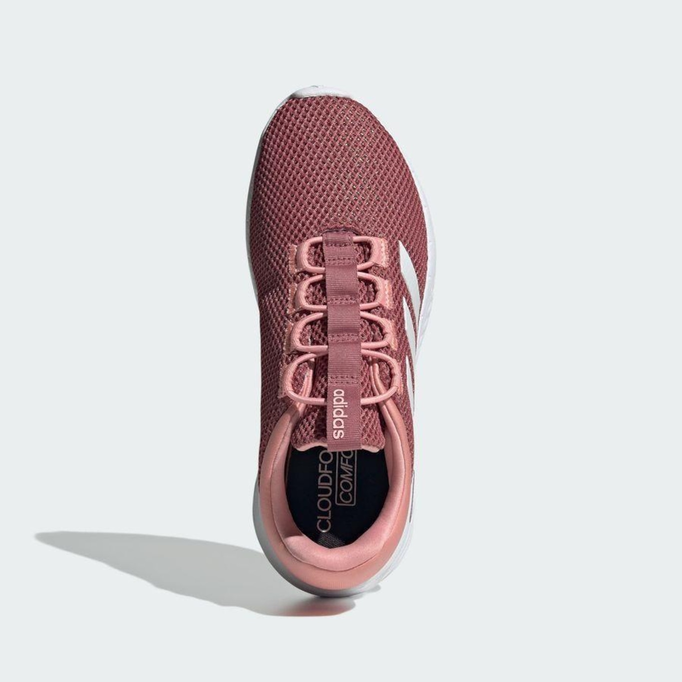 Tênis adidas Cadarço Elástico Cloudfoam Comfy - Feminino - Foto 4