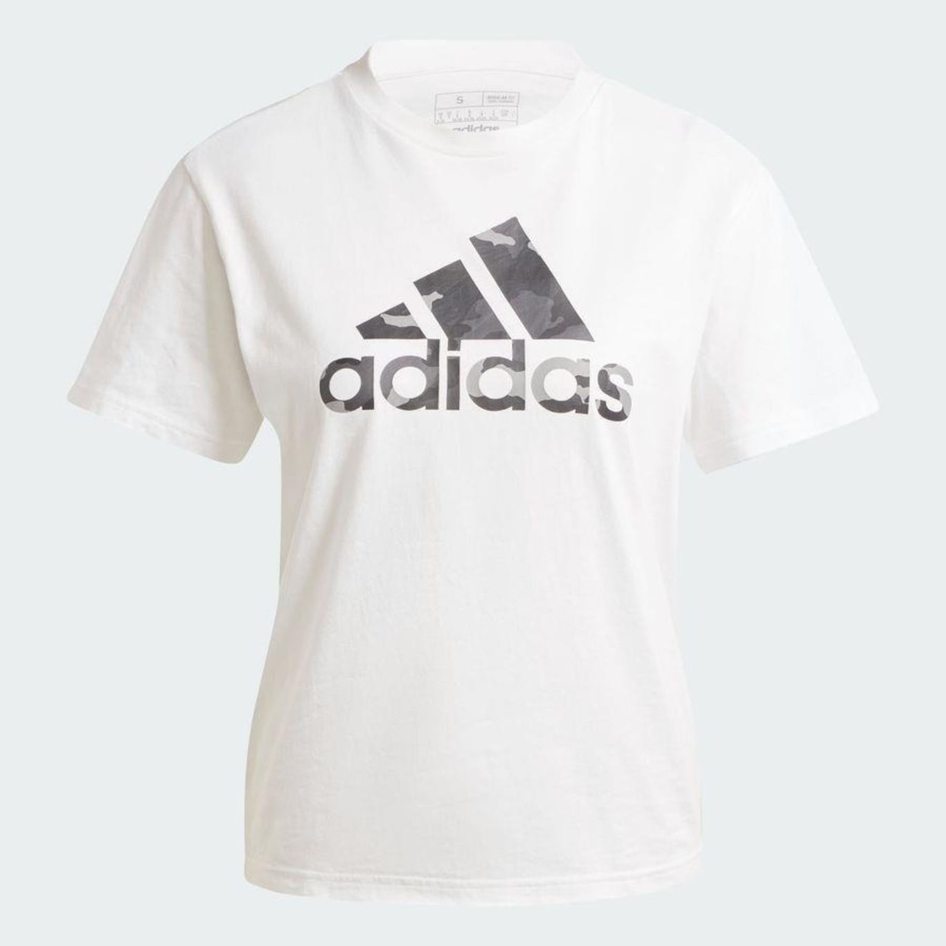 Camiseta adidas Estampada Camo - Feminina - Foto 4