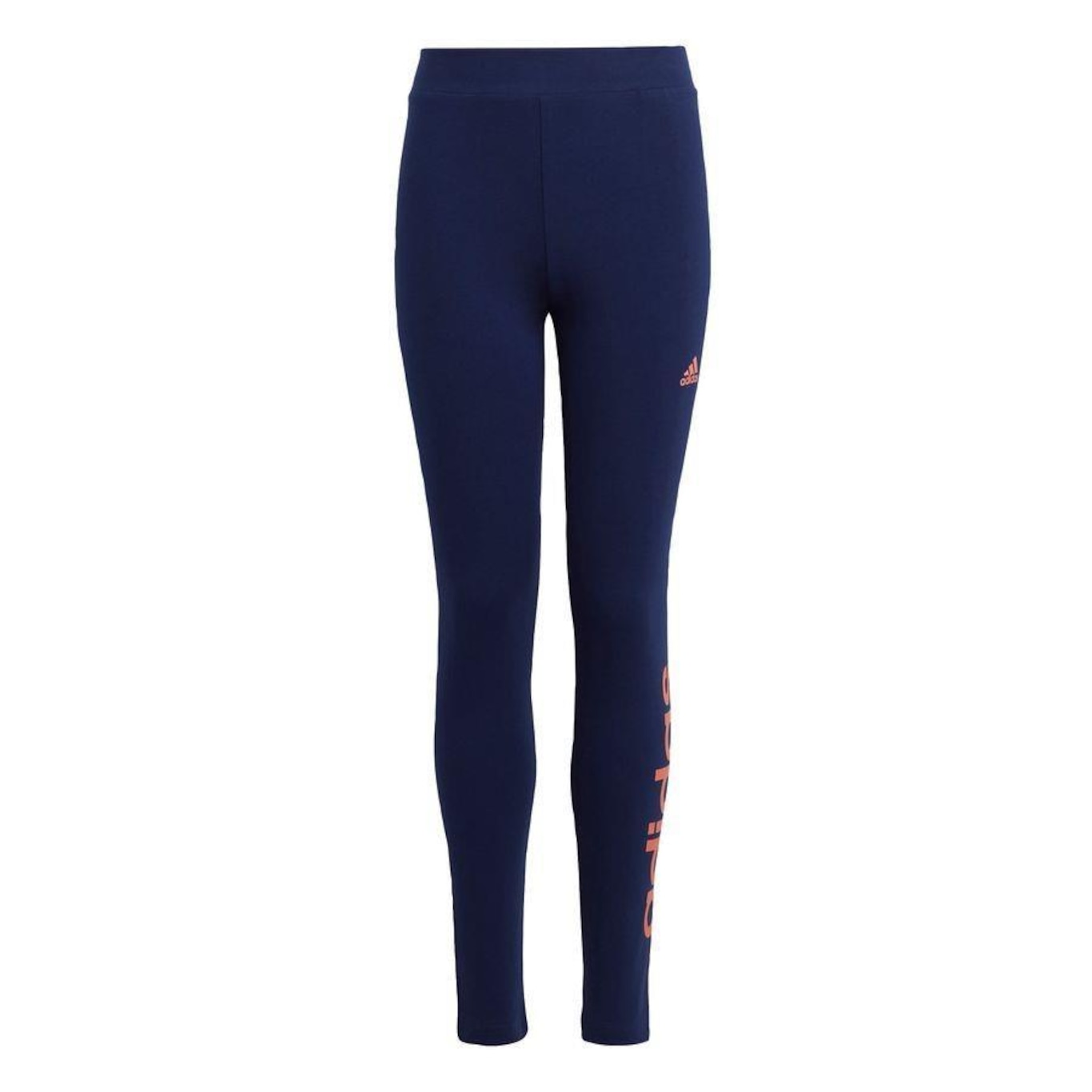 Calça Legging adidas G Lin Tig - Infantil - Foto 1