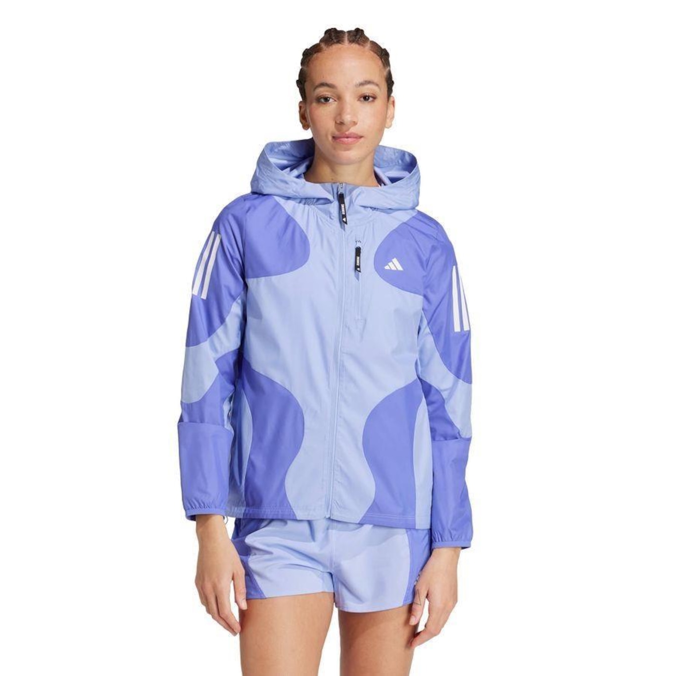 Jaquete com Capuz adidas Otr B Cb Jkt - Feminina - Foto 2