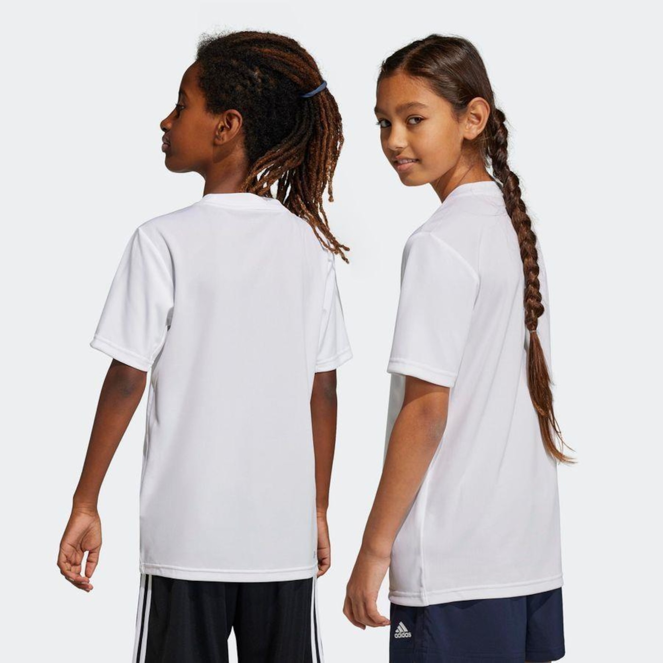 Camiseta adidas Train Essentials Aeroready Logo - Infantil - Foto 4