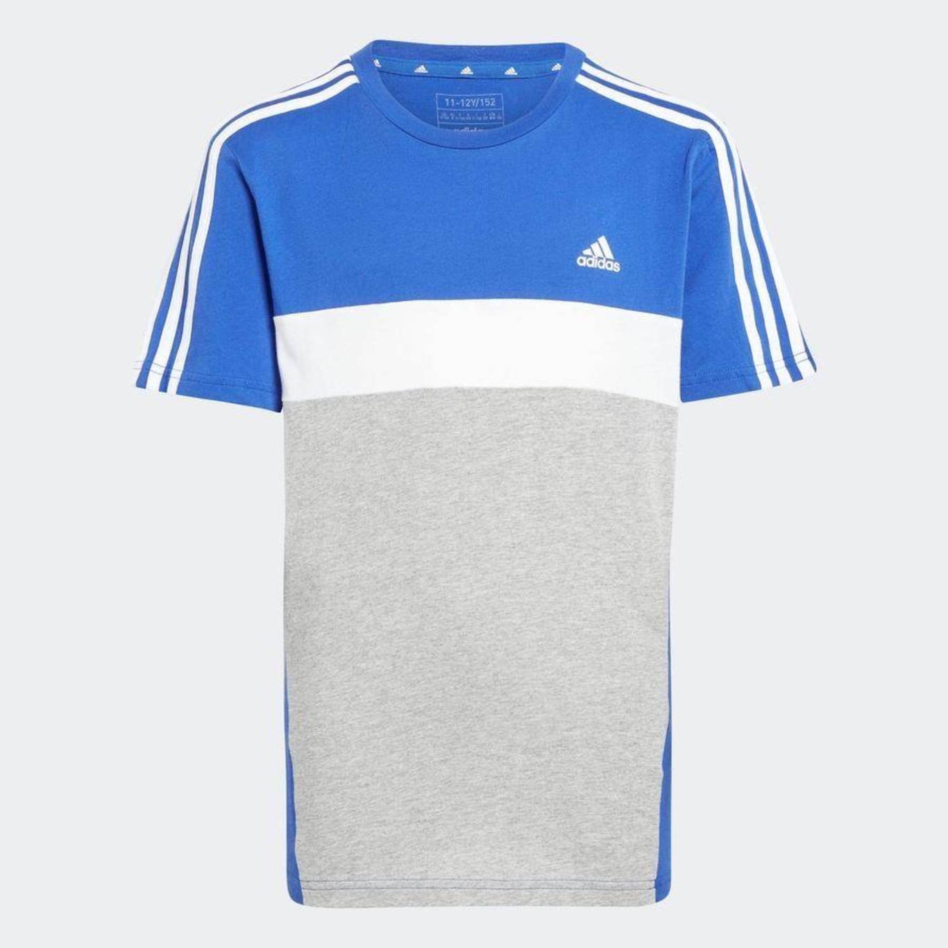 Camiseta adidas J 3S Tib T - Infantil - Foto 3