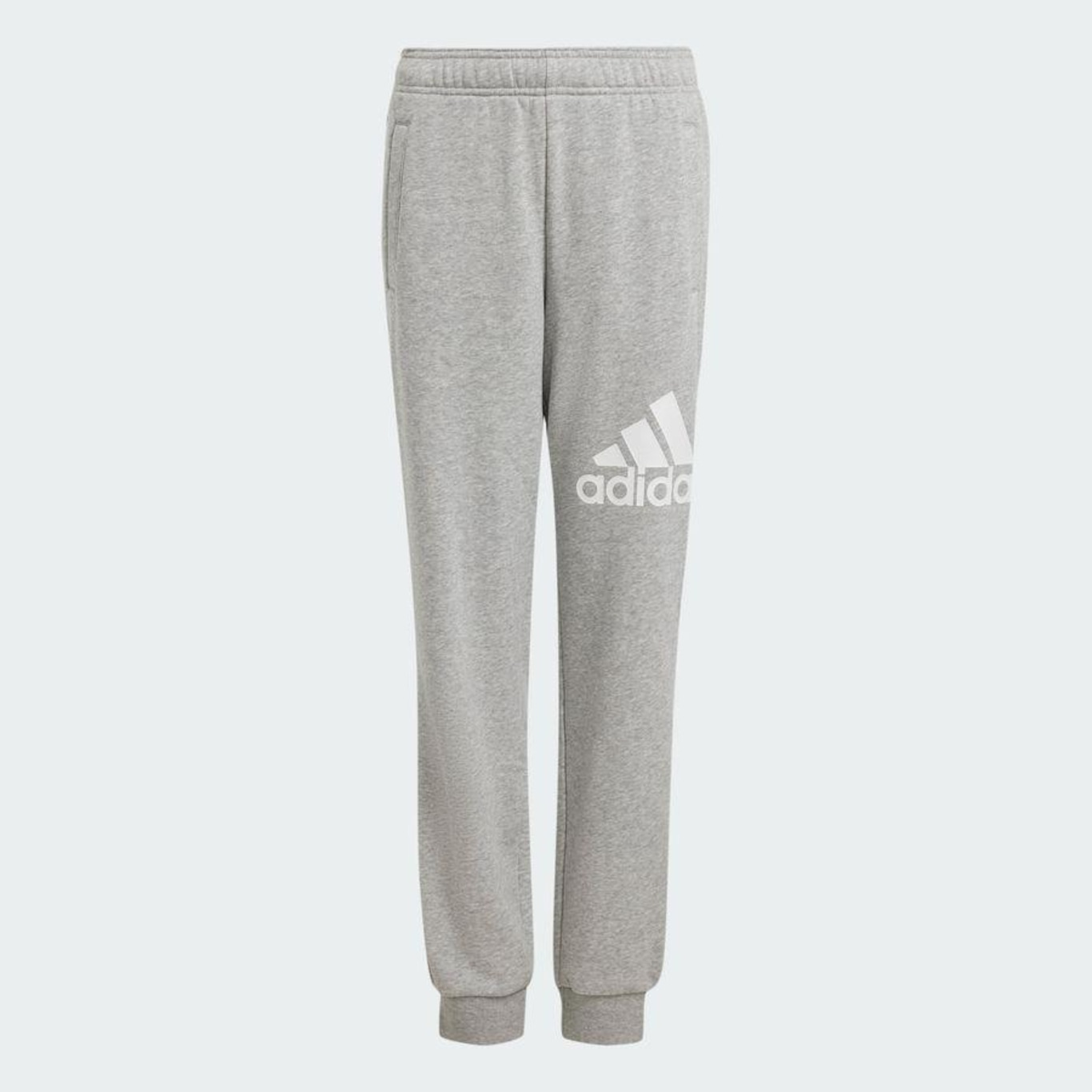 Calça adidas Algodão Essentials Regular Fit Big Logo - Infantil - Foto 4