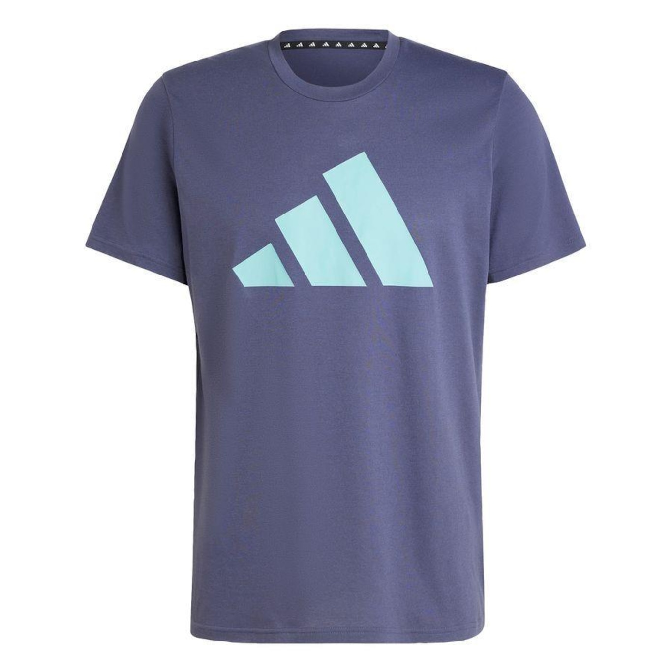 Camiseta adidas Treino Manga Curta Logo - Masculina - Foto 1