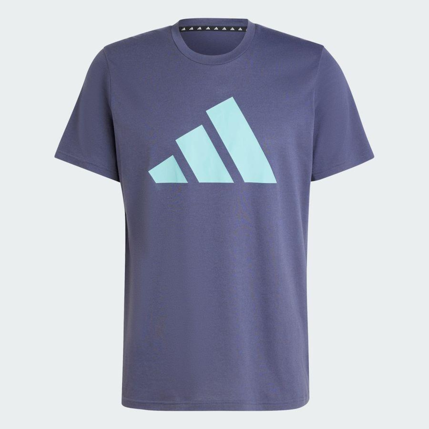 Camiseta adidas Treino Manga Curta Logo - Masculina - Foto 4