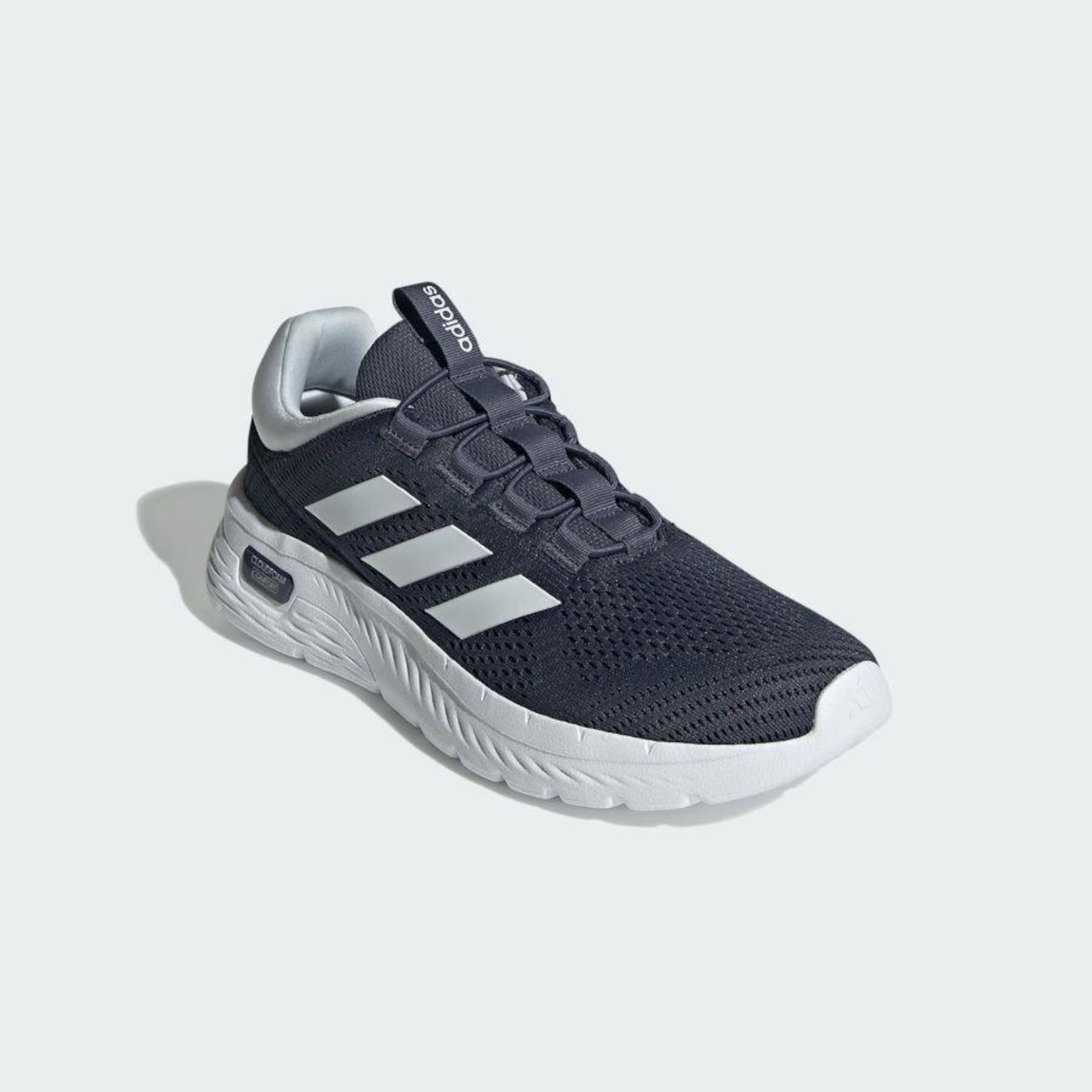 Tênis adidas Cadarço Elástico Cloudfoam Comfy - Masculino - Foto 6