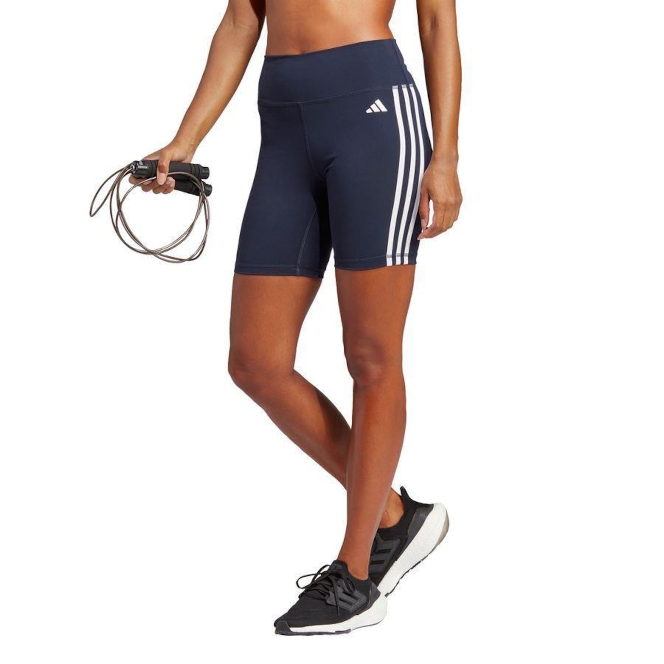 Shorts adidas Te 3S Sho Tig - Feminino - Foto 2