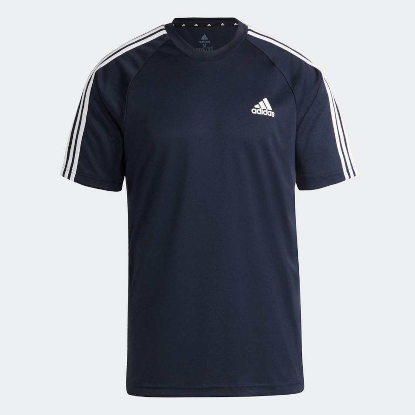 Camiseta adidas Aeroready Sereno 3-Stripes - Masculina - Foto 2