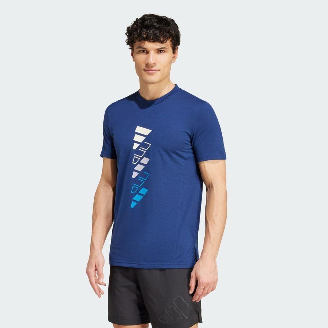 Camiseta adidas Estampada Logo Aeroready Designed For Training - Masculina - Foto 3