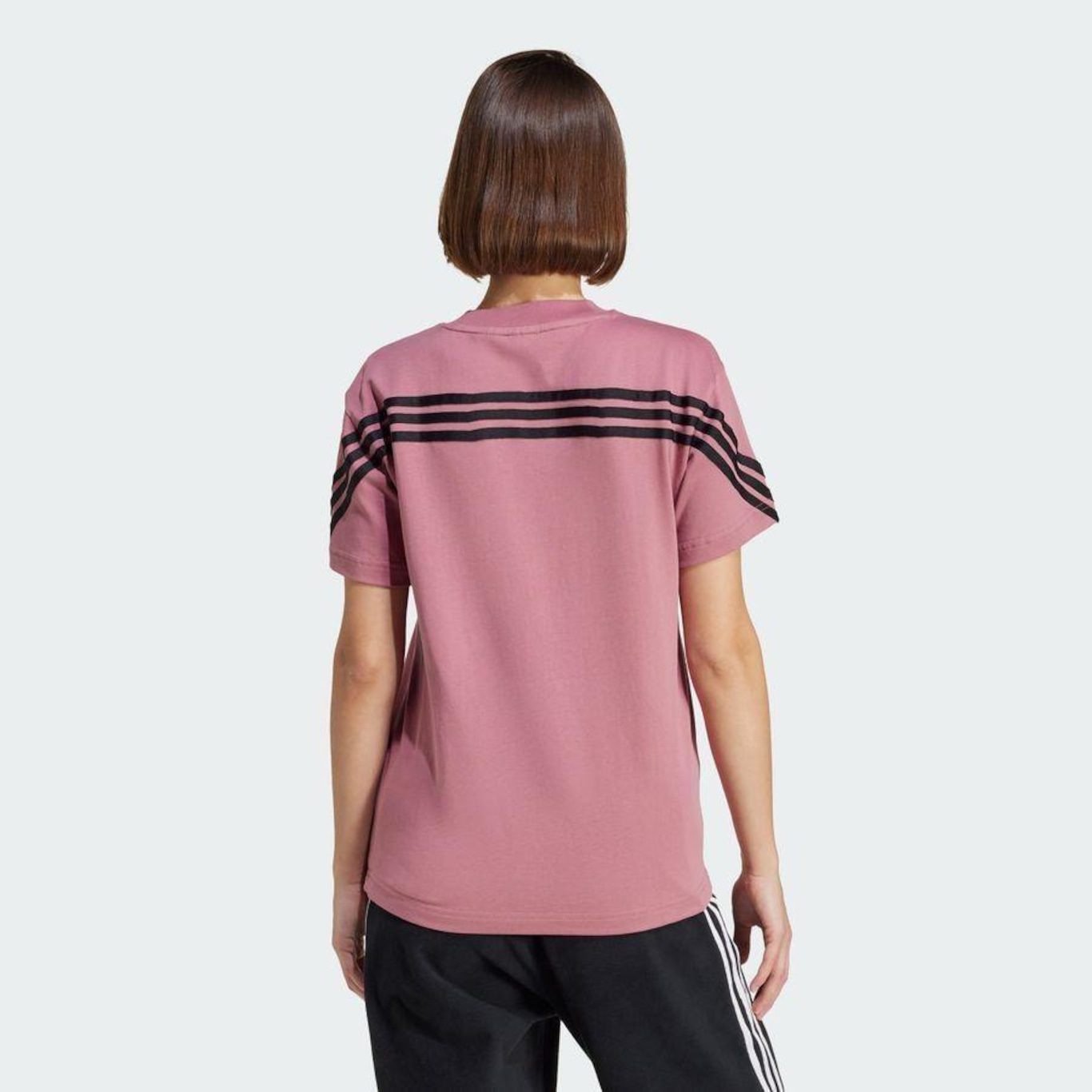 Camiseta adidas Future Icons Três Listras - Feminina - Foto 5