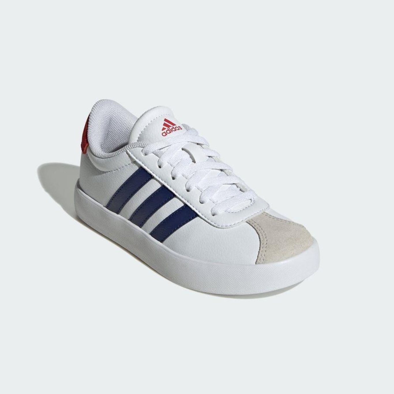 Tênis adidas Vl Court 3.0 - Infantil - Foto 6