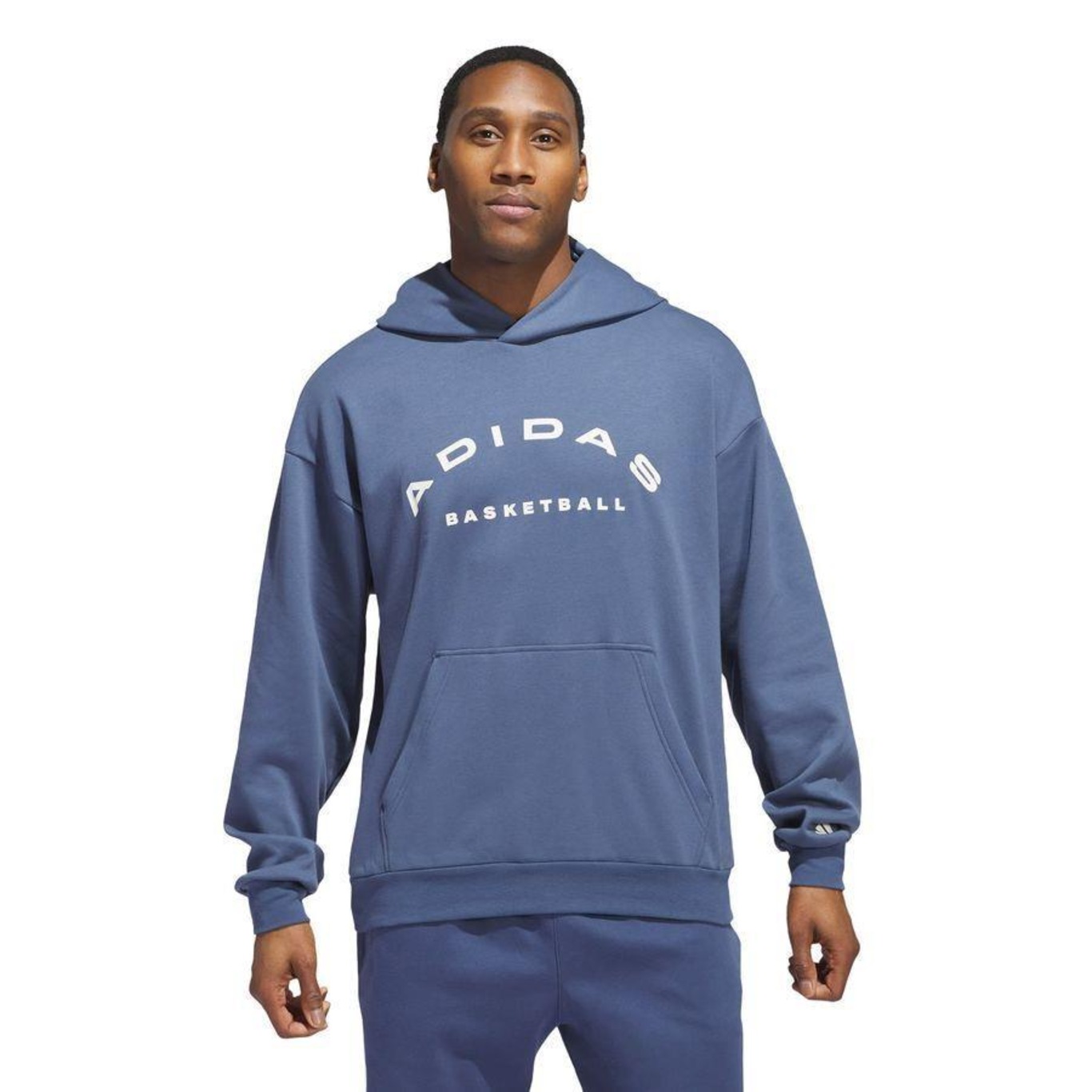 Blusão de Moletom com Capuz adidas Fleece Foundation Select - Masculino - Foto 2