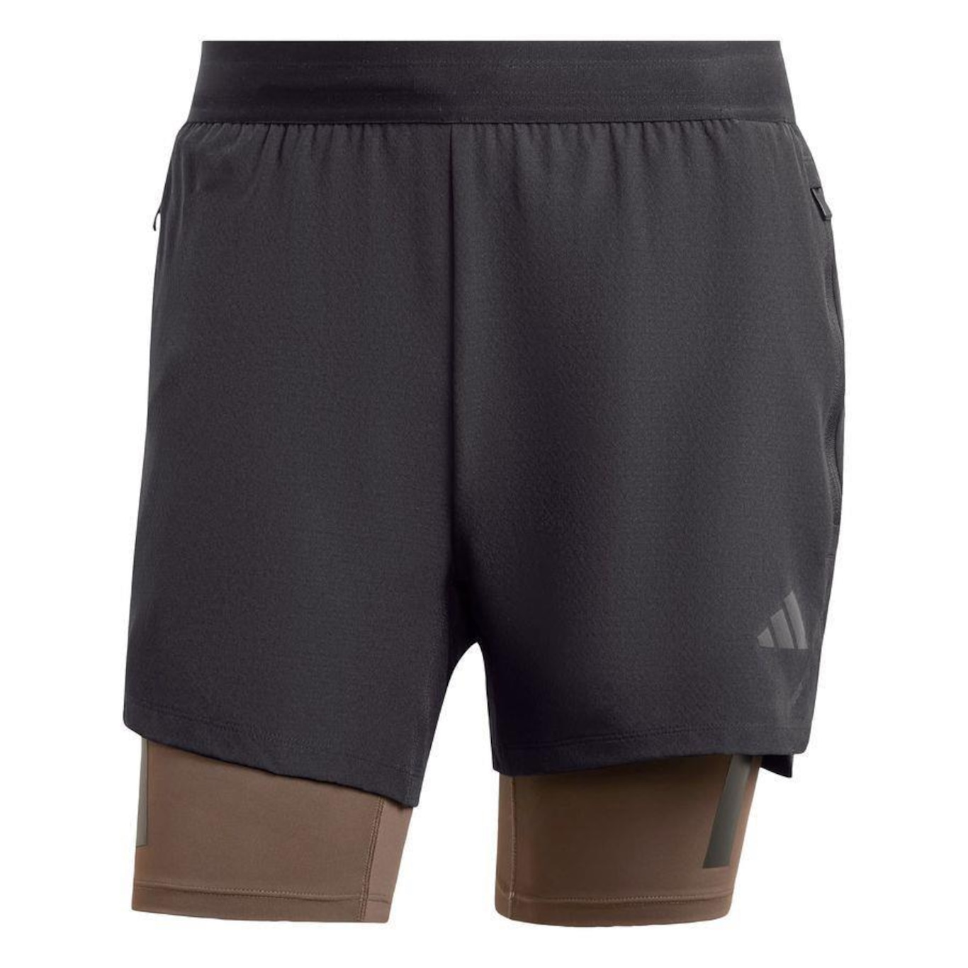 Shorts adidas Treino 2 em 1 Power - Masculino - Foto 1