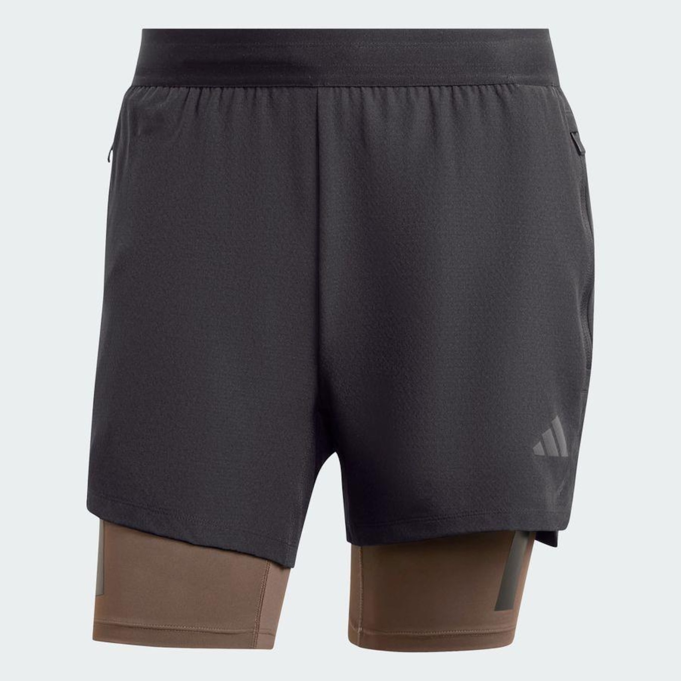 Shorts adidas Treino 2 em 1 Power - Masculino - Foto 4