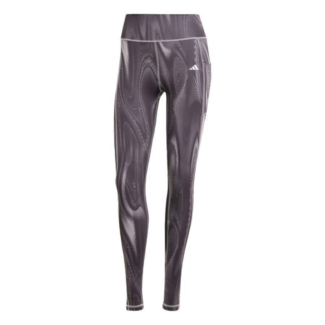 Calça Legging adidas Estampada Optime - Feminina - Foto 1