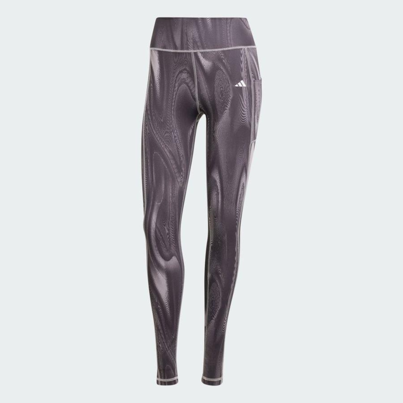 Calça Legging adidas Estampada Optime - Feminina - Foto 4