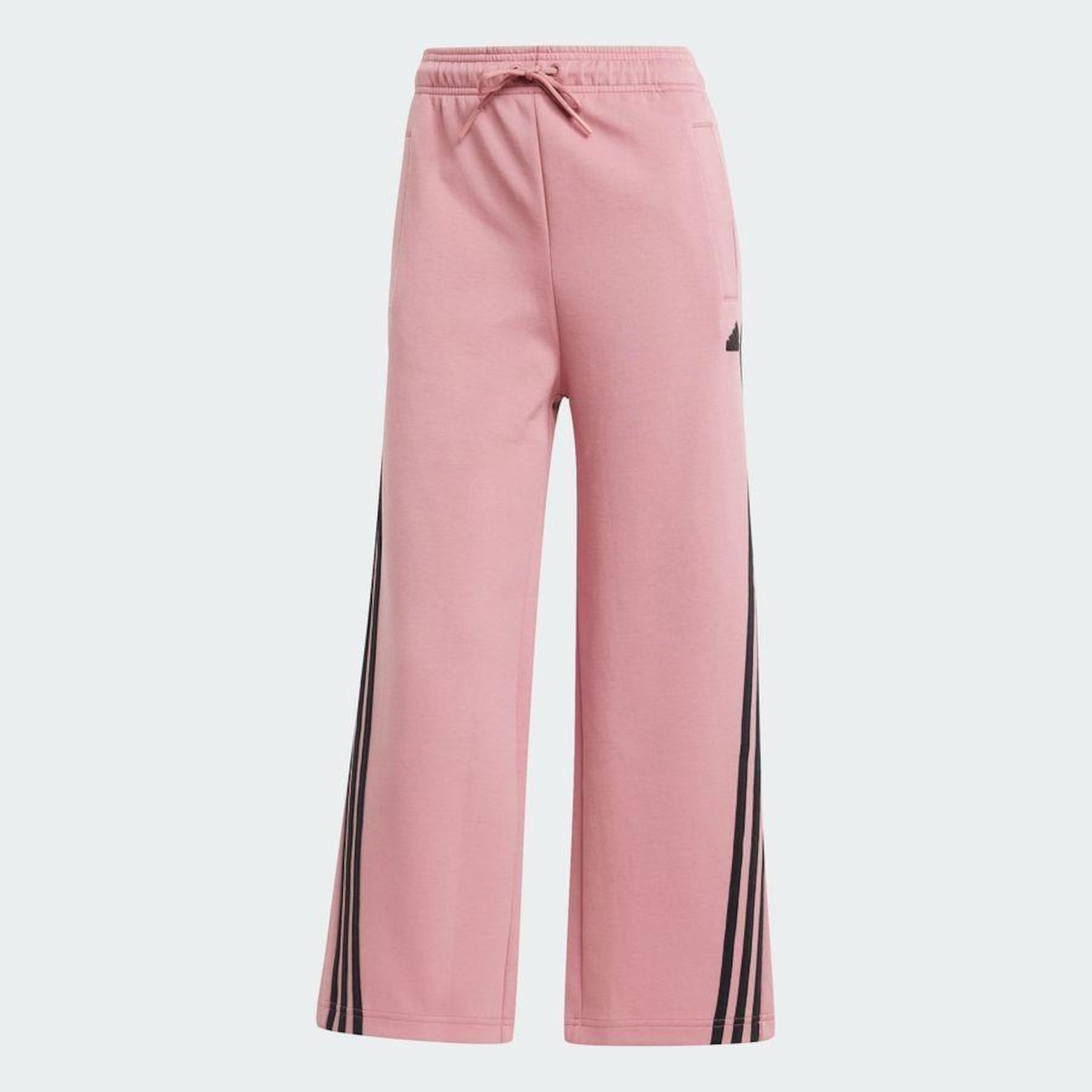 Calça adidas Barras Abertas Future Icons Três Listras - Feminina - Foto 4