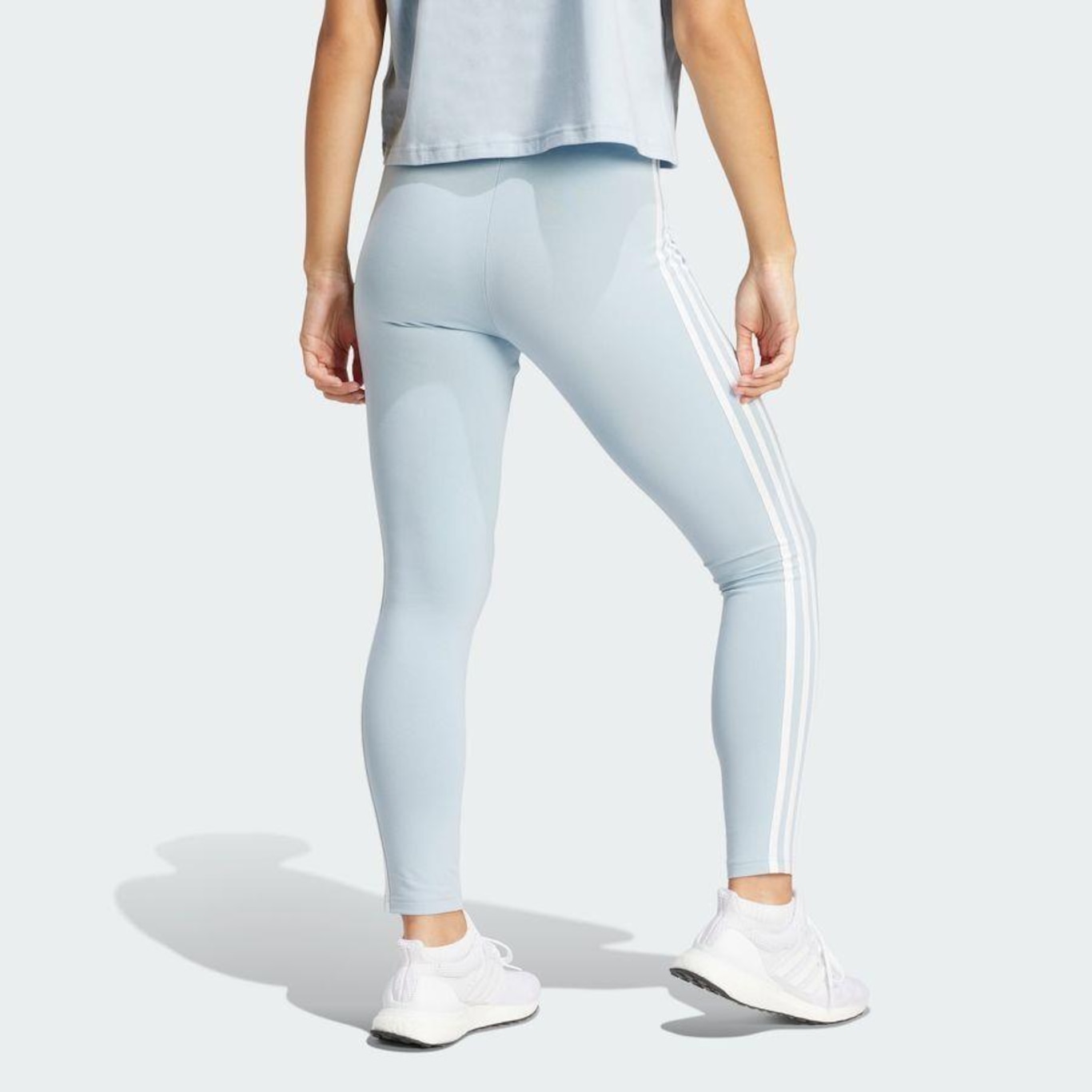 Calça Legging adidas Essentials 3-Stripes - Feminina - Foto 5