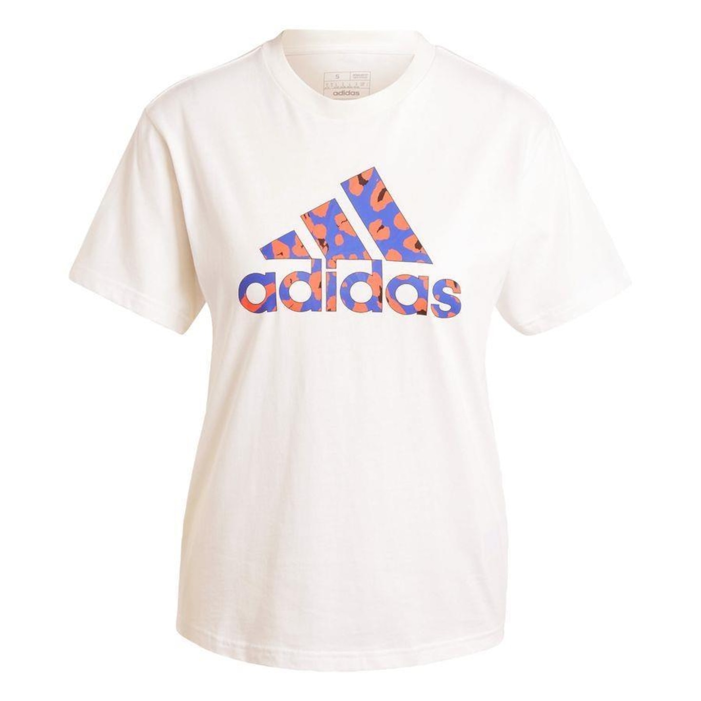 Camiseta adidas Estampada Animal - Feminina - Foto 1