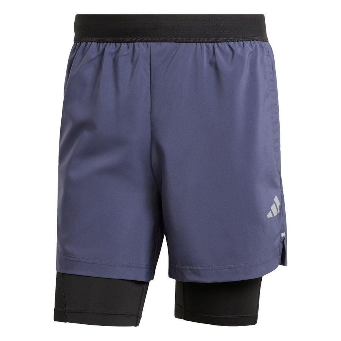 Shorts adidas Treino 2 em 1 Gym+ - Masculino - Foto 1