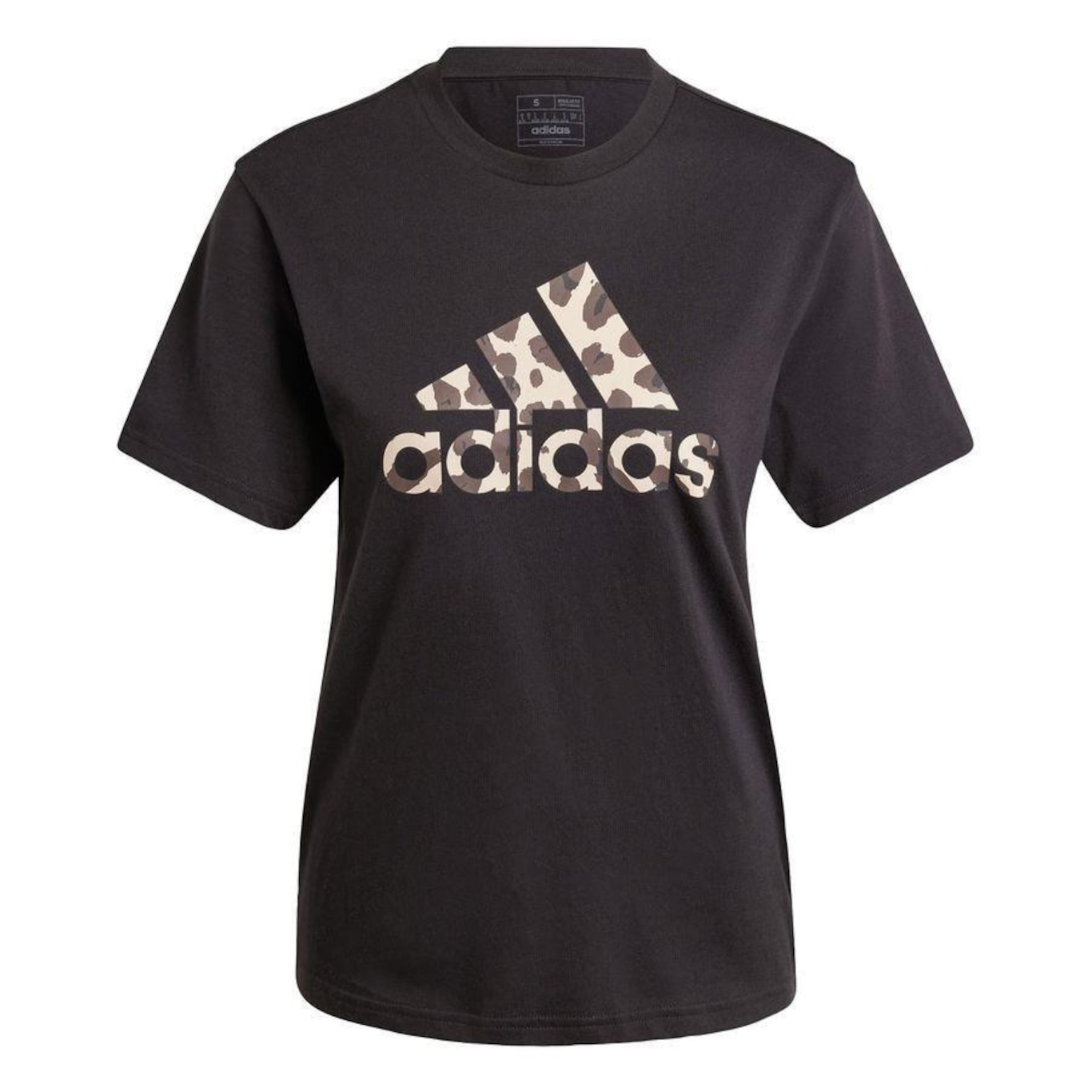 Camiseta adidas Estampada Animal - Feminina - Foto 1