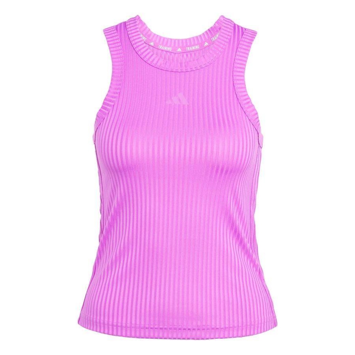 Camiseta Regata adidas Justa All Gym Seasonal Rib Tonal Três Listras - Feminina - Foto 1