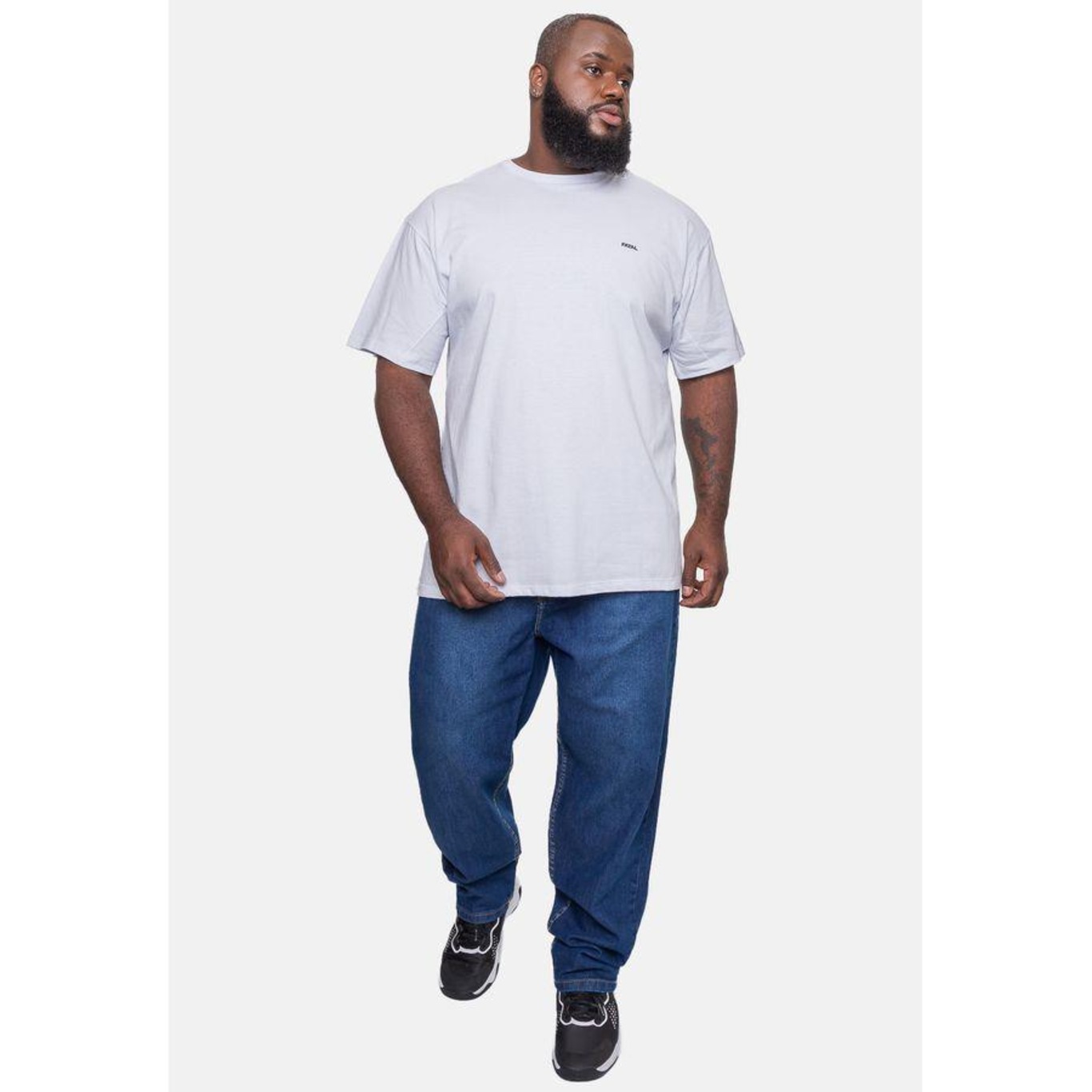 Camiseta Fatal Plus Size Fashion Basic - Masculina - Foto 5