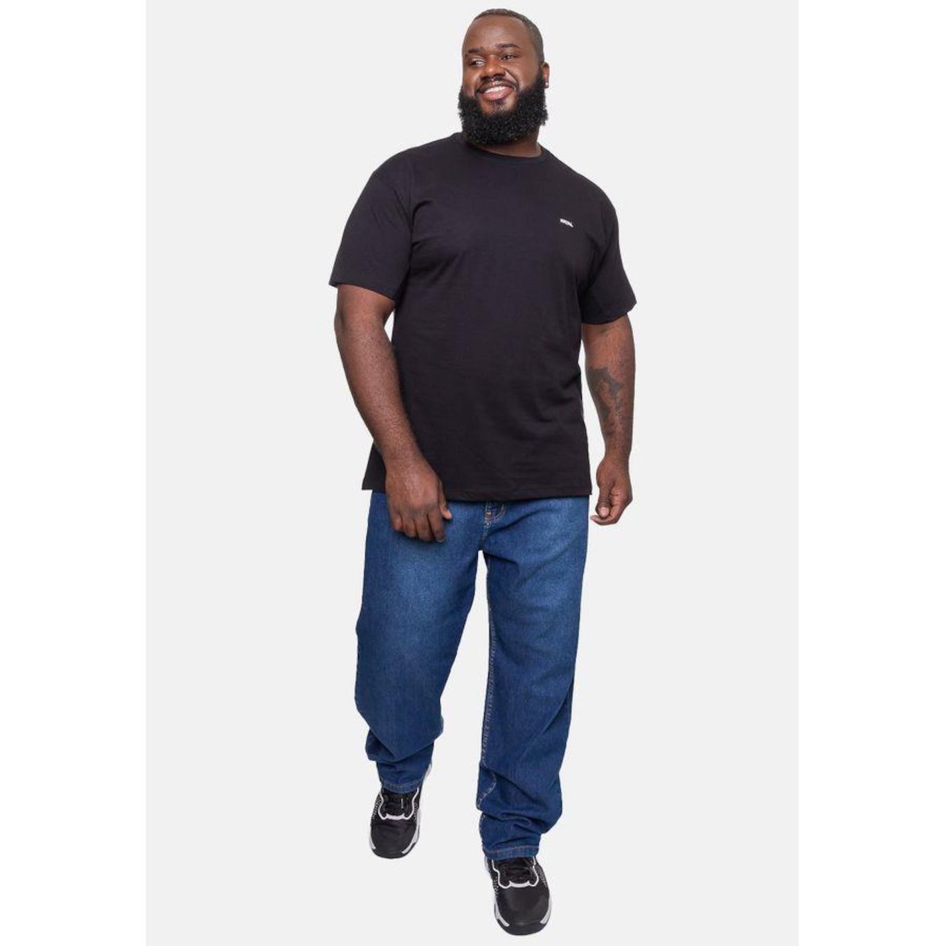 Camiseta Fatal Plus Size Fashion Basic - Masculina - Foto 5