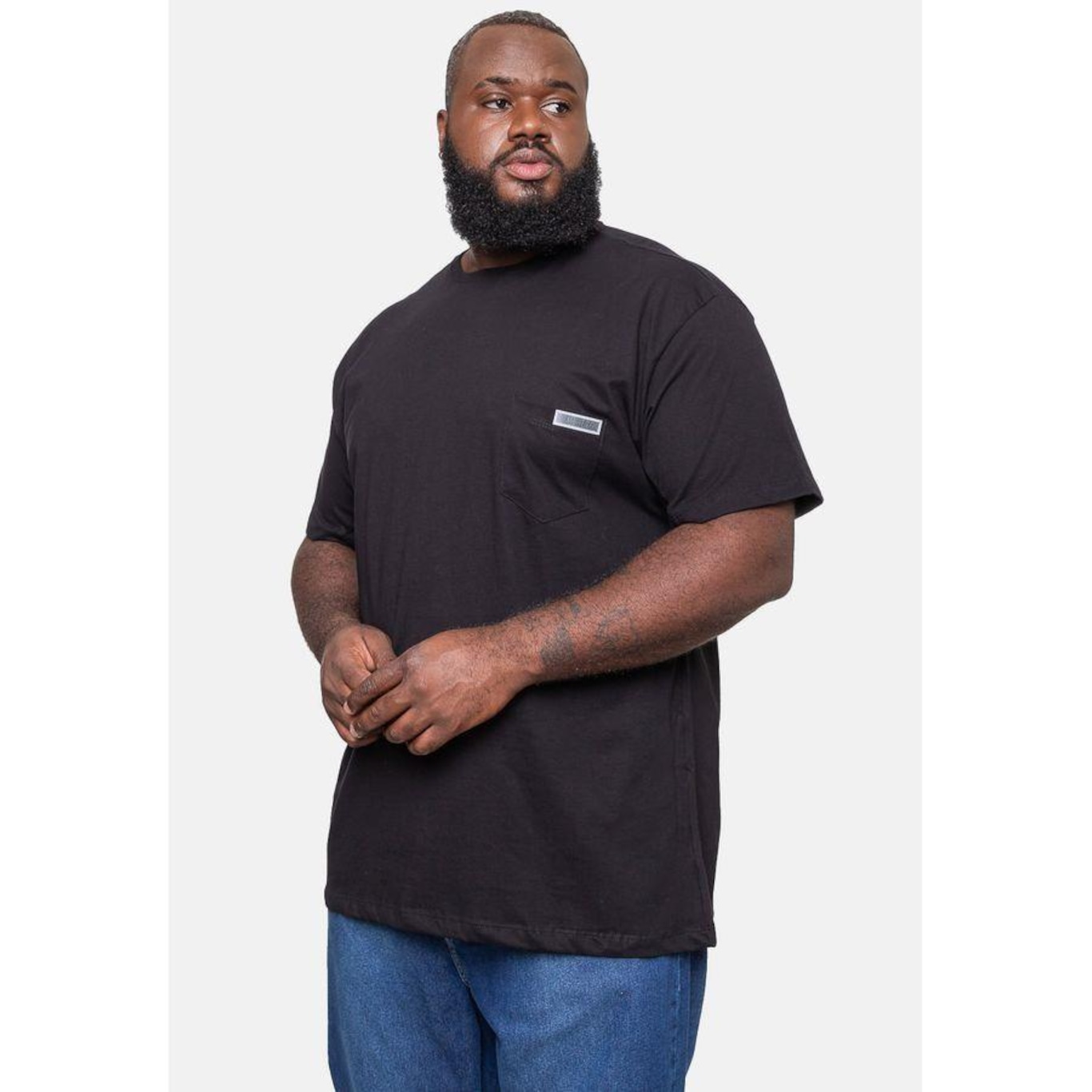 Camiseta Fatal Fashion Basic Plus Size  - Fatal - Masculino - Foto 1