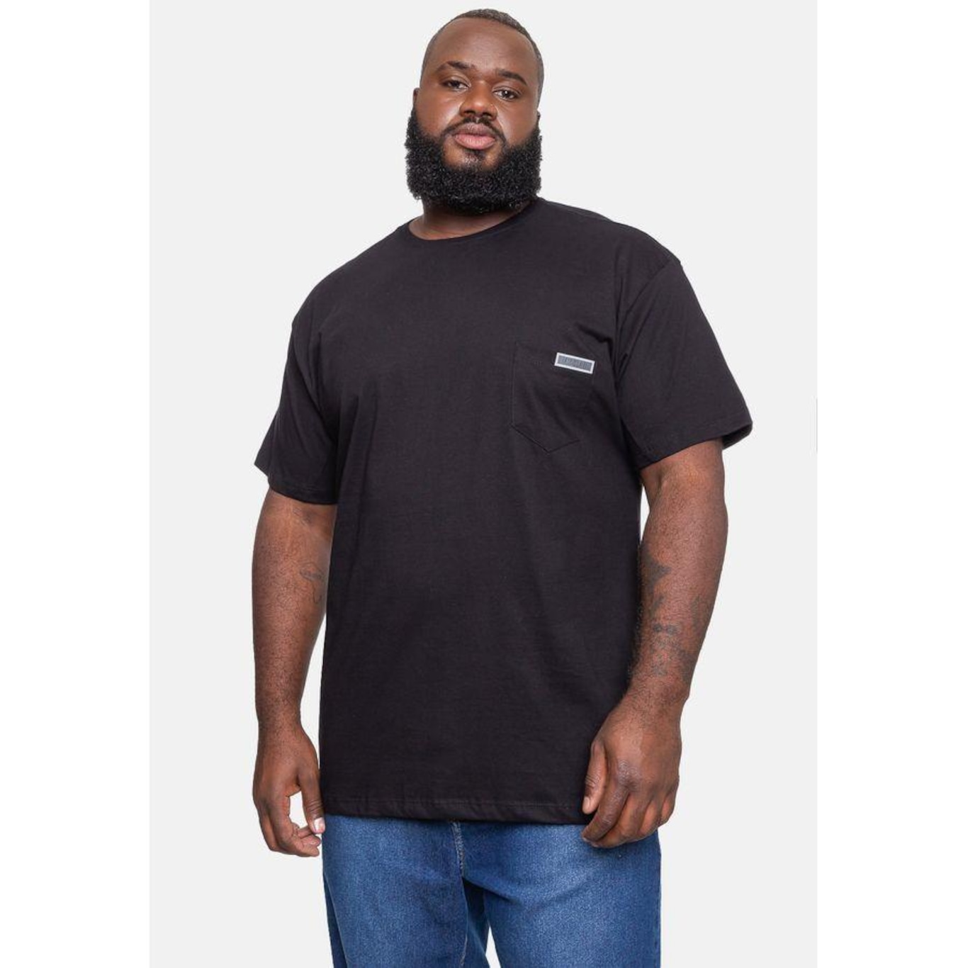 Camiseta Fatal Fashion Basic Plus Size  - Fatal - Masculino - Foto 5