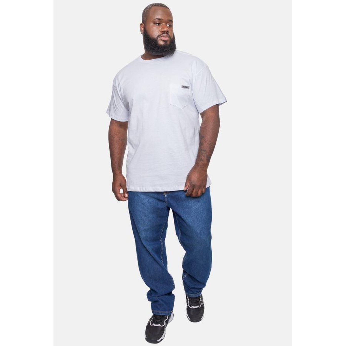 Camiseta Fatal Fashion Basic Plus Size  - Fatal - Masculino - Foto 5