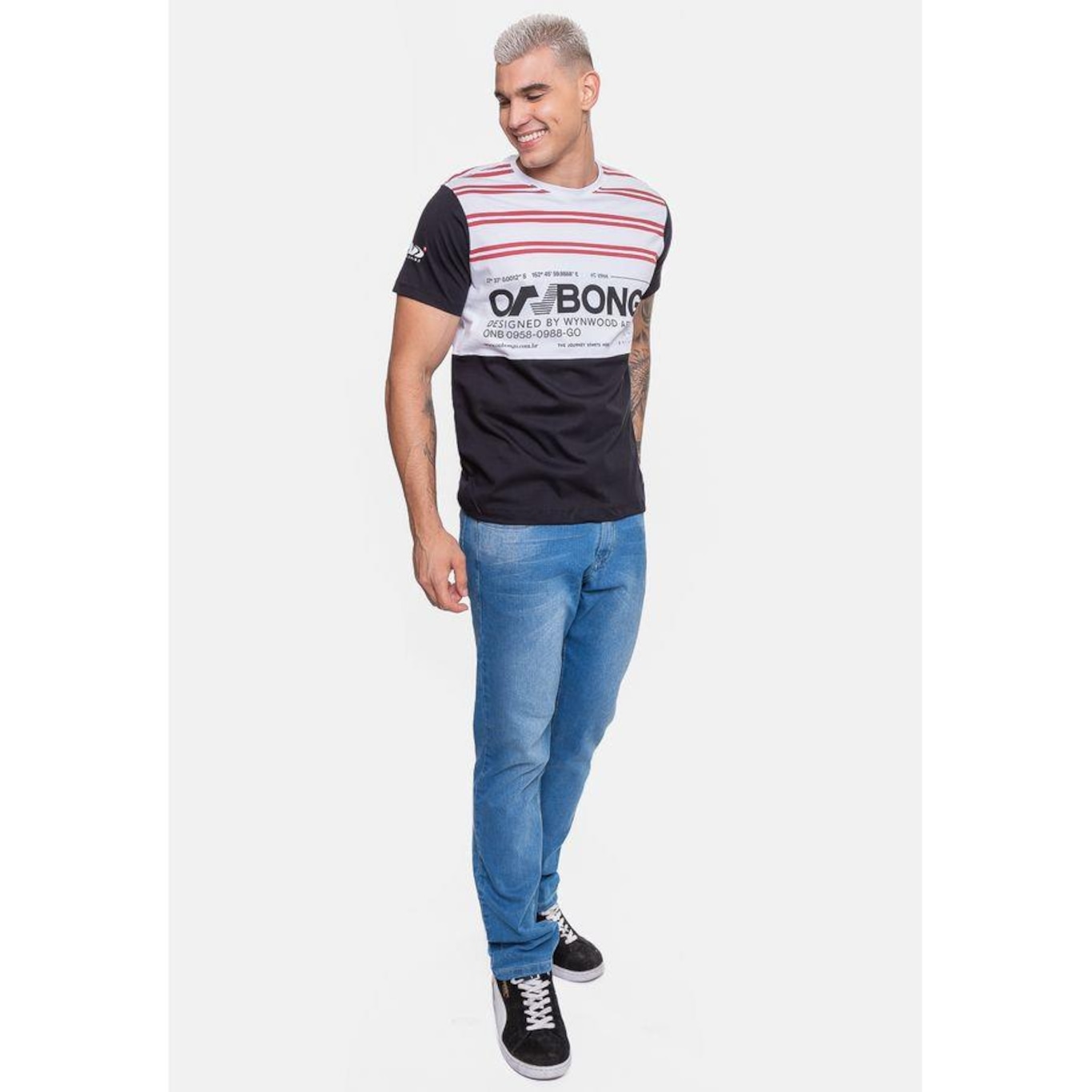 Camiseta Onbongo Here - Masculina - Foto 5