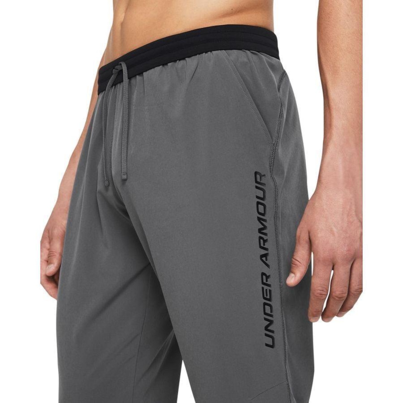 Calça de Treino Under Armour Storm Run - Masculina - Foto 4