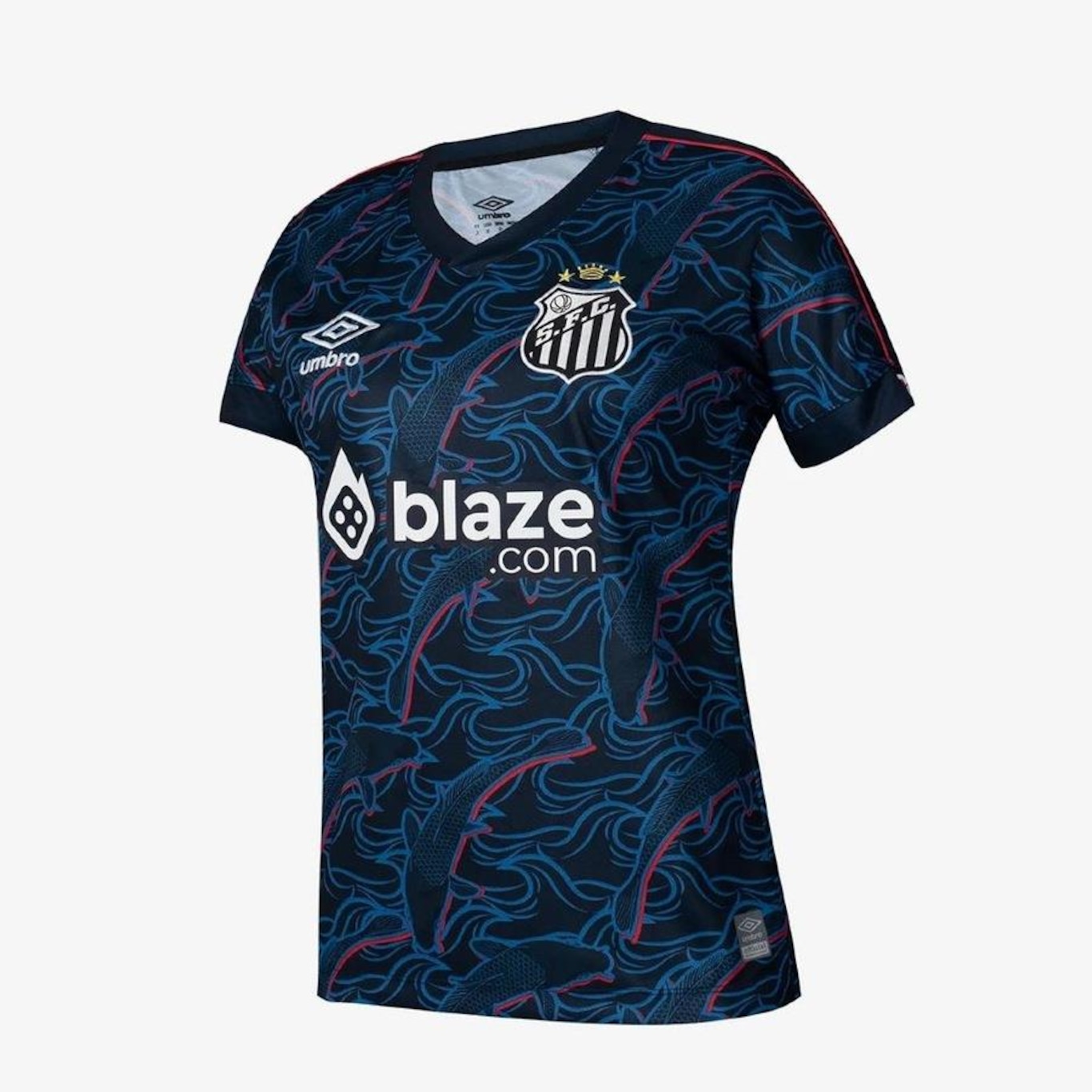 Camisa Santos Umbro 2023/2024 Uniforme 3 Torcedora - Feminina - Foto 2